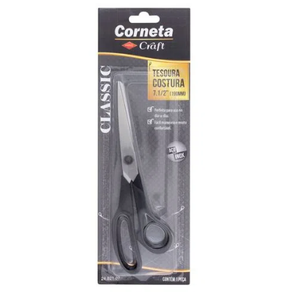 Tesoura para Costura Classic Corneta 24.821.07 19,0cm - . UN