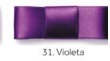 Fita Cetim Najar Face Simples 50 Metros 15mm / Nº 3 - Ref.: 40/03 - Violeta 31