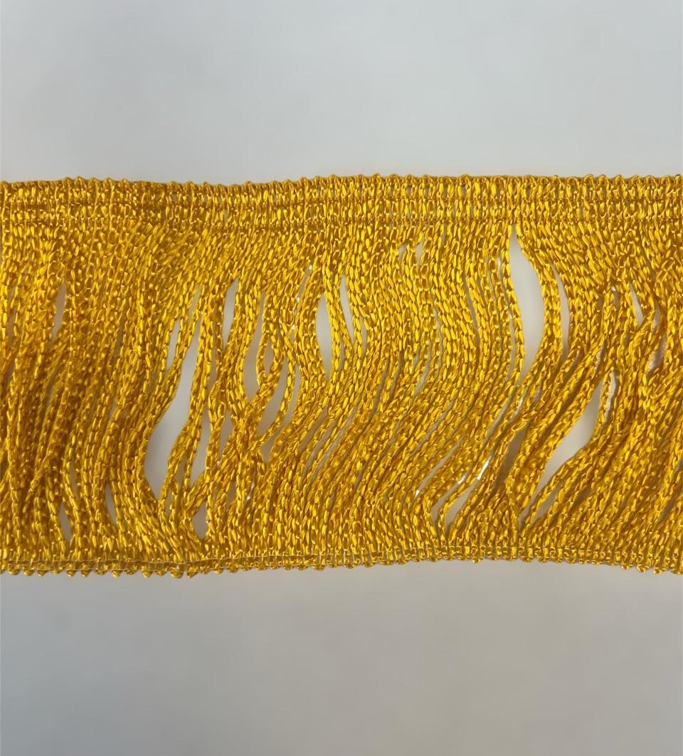 Franja Hak FR100 10cm c/10m - Amarelo Ouro 33